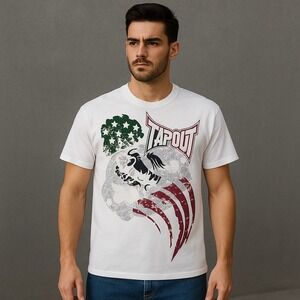 Vintage‎ Y2K UFC Tapout Locos Shirt Mexico UFC Wrestling Skull